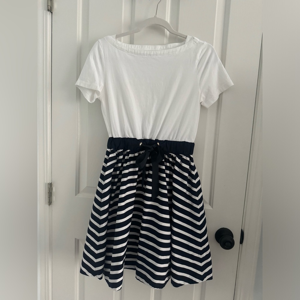 Kate Spade New York Women's White and Black Dress